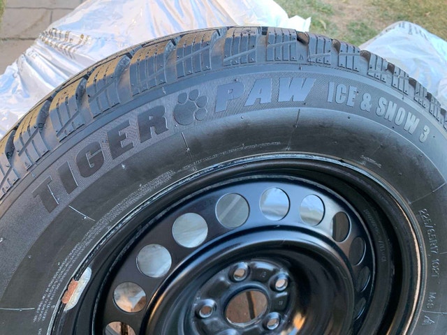 Set of 4 Winter Tires with Steel Rim – 225/65R17 - photo 3