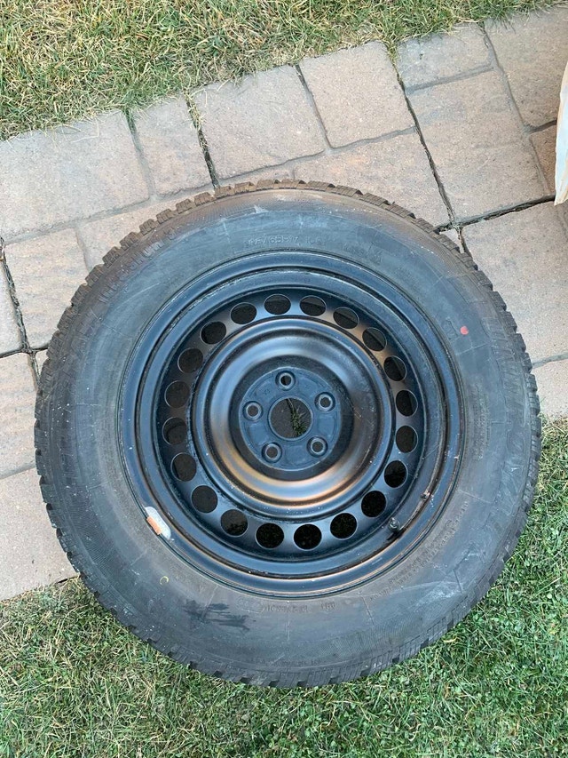 Set of 4 Winter Tires with Steel Rim – 225/65R17 - photo 5