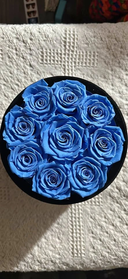 Beautiful Blue Forever Roses