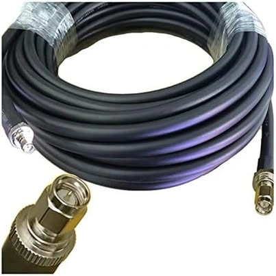 GEMEK LMR-400 Coax Cable 11m – SMA Male to SMA Female (New) - photo 2