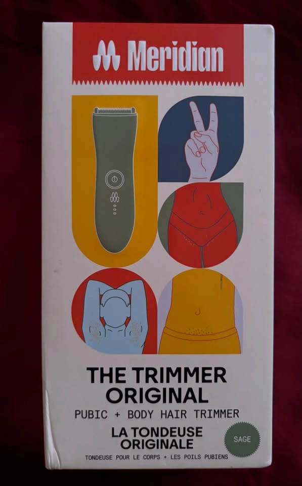 Meridian Trimmer Original – Body Hair Trimmer, Sage (New) - photo 3