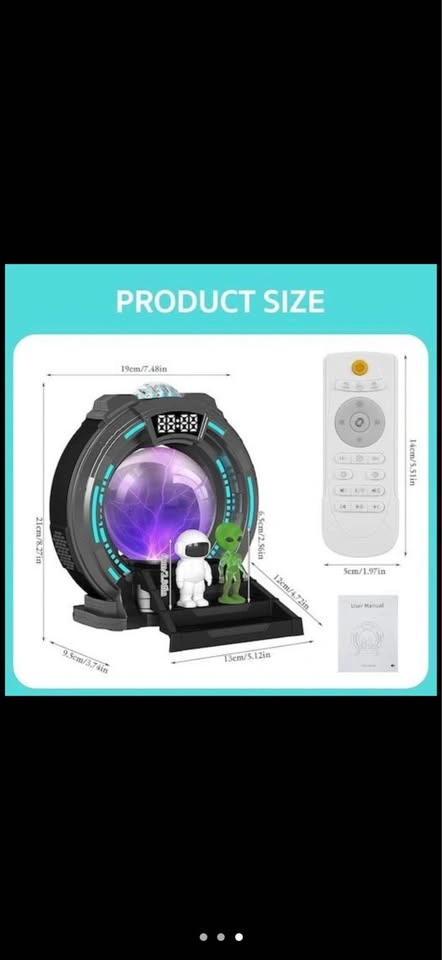 8-in-1 Space Northern Lights Projector - Astronaut/Alien - photo 2