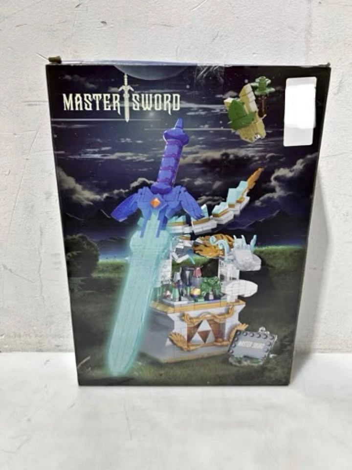 BOTW Glowing Master Sword Building Block Set – Sillbird (New)