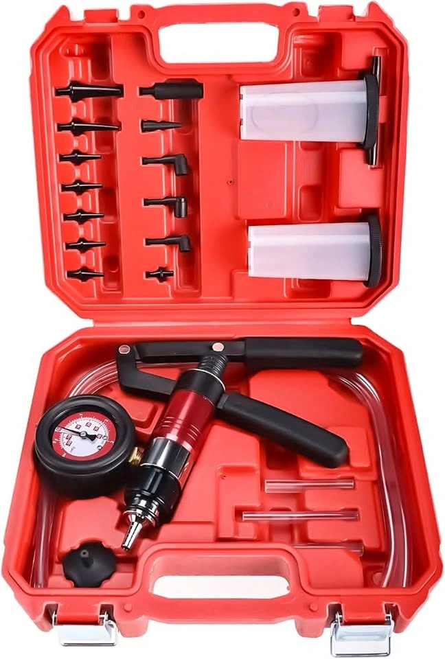 21-Pc Vacuum Pump & Brake Bleeder Kit – 8MILELAKE (New)