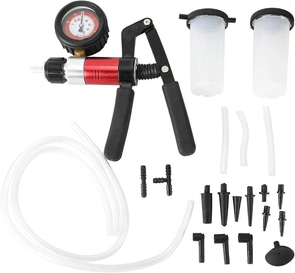 21-Pc Vacuum Pump & Brake Bleeder Kit – 8MILELAKE (New) - photo 2
