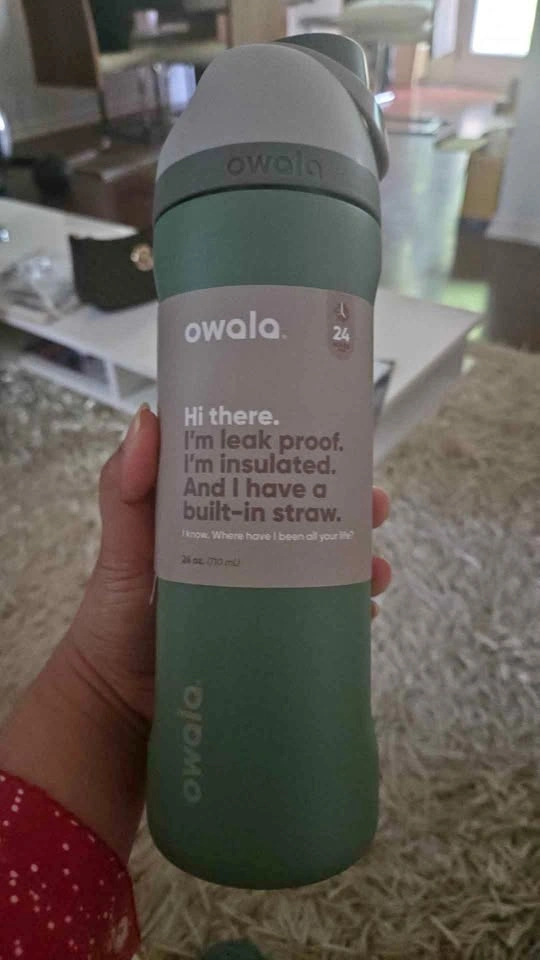 Owala FreeSip 24 oz Insulated Stainless Steel Water Bottle