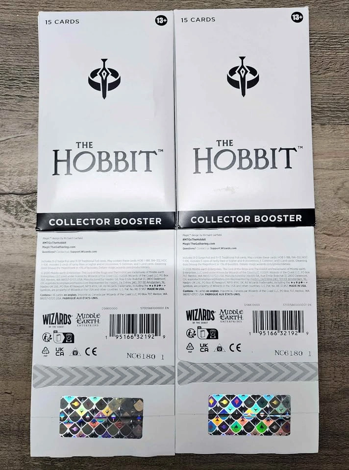Magic: The Gathering The Hobbit Collector Booster Packs