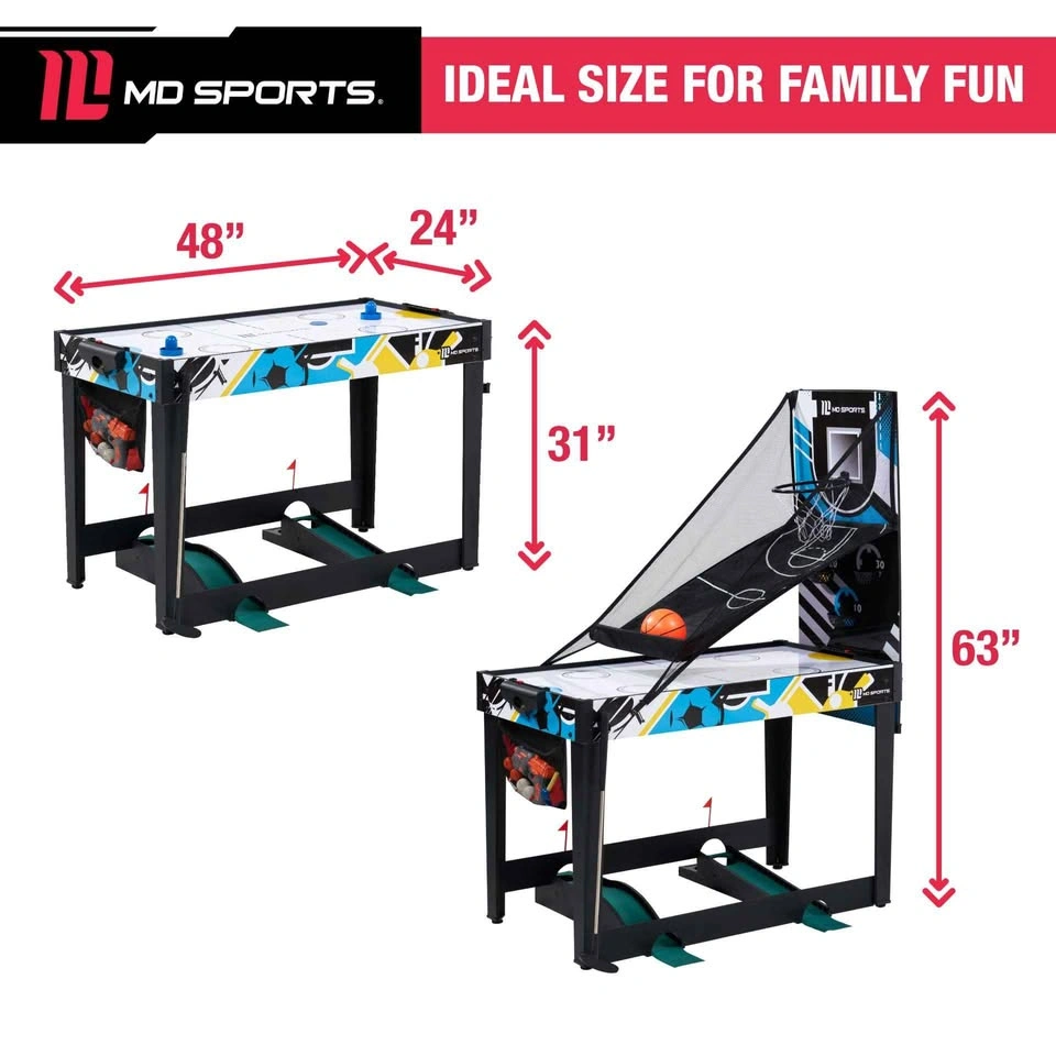 MD Sports 7-in-1 Multi-Game Arcade Table Brand New in Box - photo 3