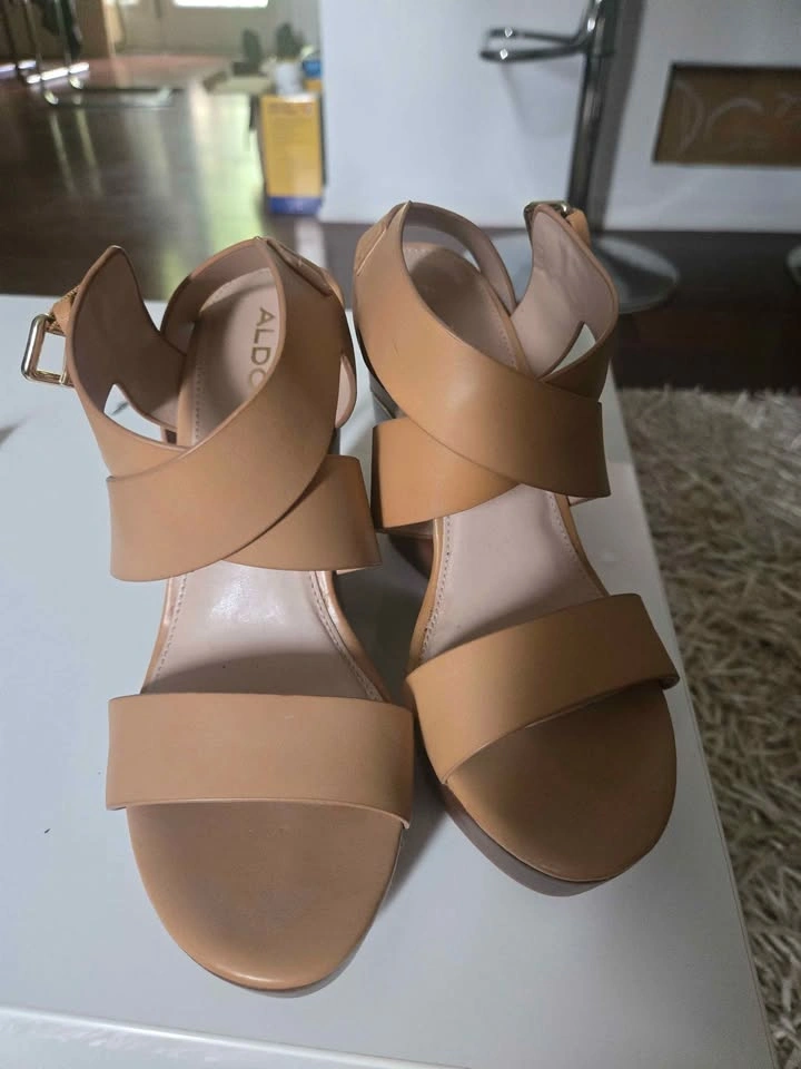 Aldo Tan Wedge Sandals - photo 2