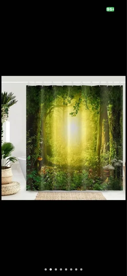 New Enchanted Forest Shower Curtain 72x72 inch - photo 3