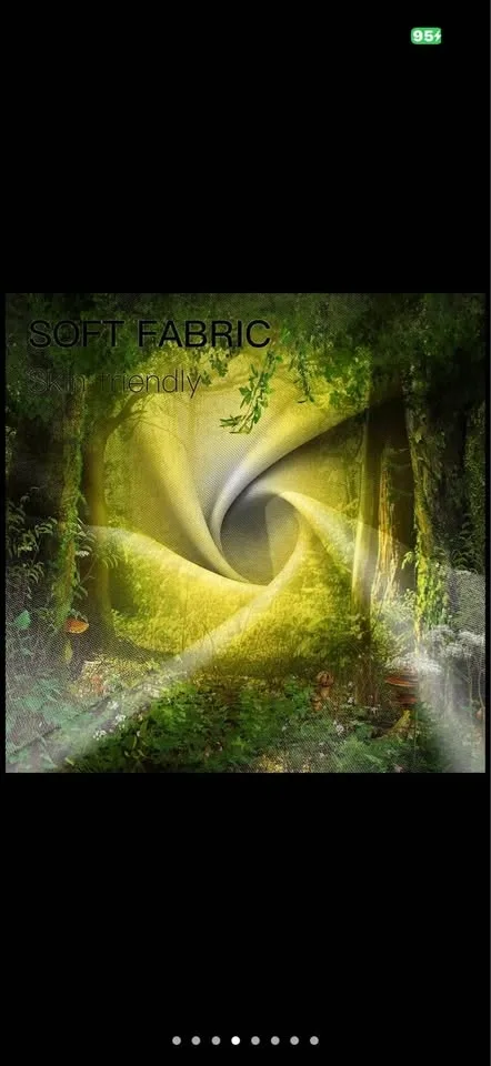 New Enchanted Forest Shower Curtain 72x72 inch - photo 4
