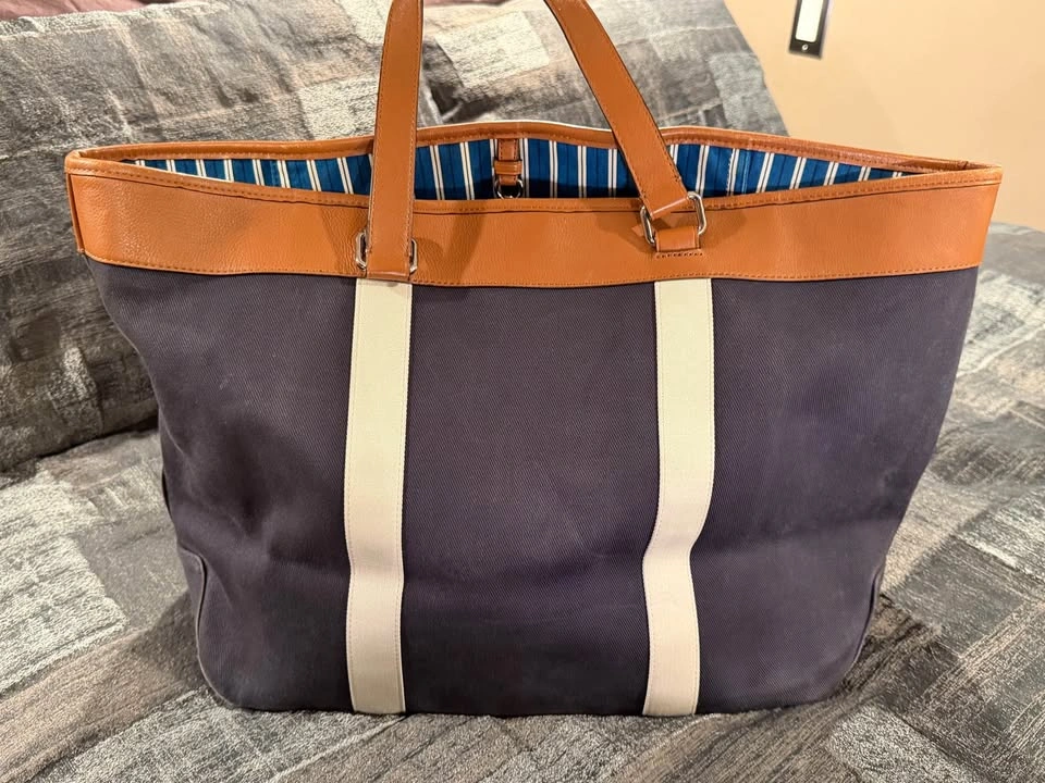 Coach Canvas and Leather Weekender Bag, F71213 - photo 2