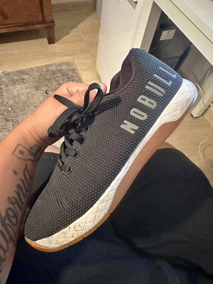 NOBULL Black Trainer Shoes size 6 men’s / 7.5 women