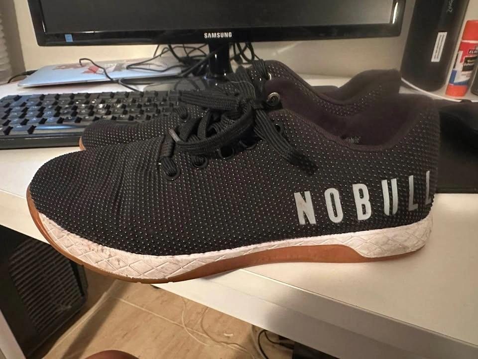 NOBULL Black Trainer Shoes size 6 men’s / 7.5 women - photo 2
