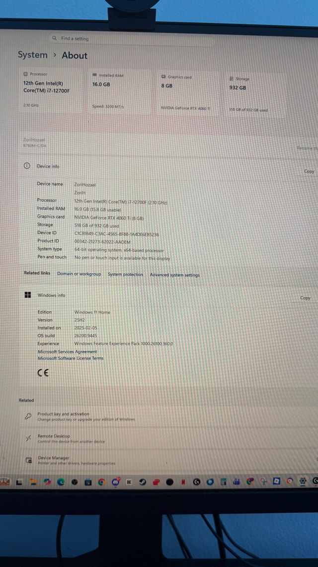 Custom Gaming PC i7-12700F RTX 4060 Ti - photo 4
