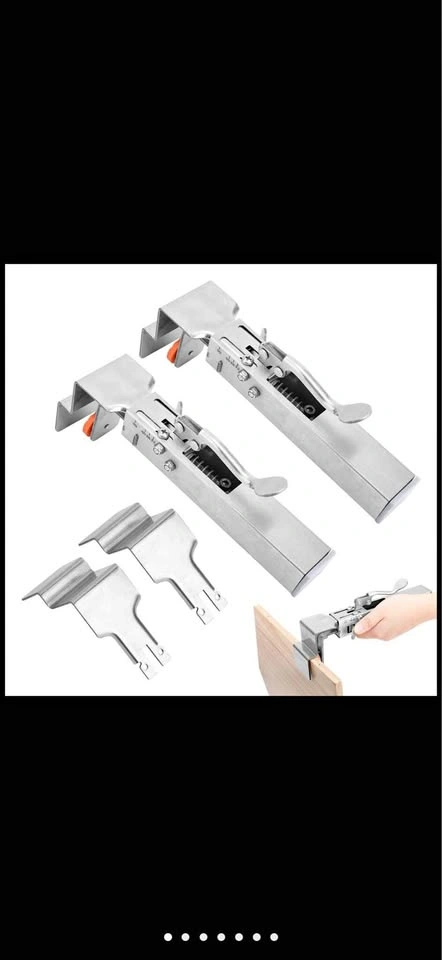 Adjustable Drawer Fixing Clamp, 2 Pack, Stainless Steel