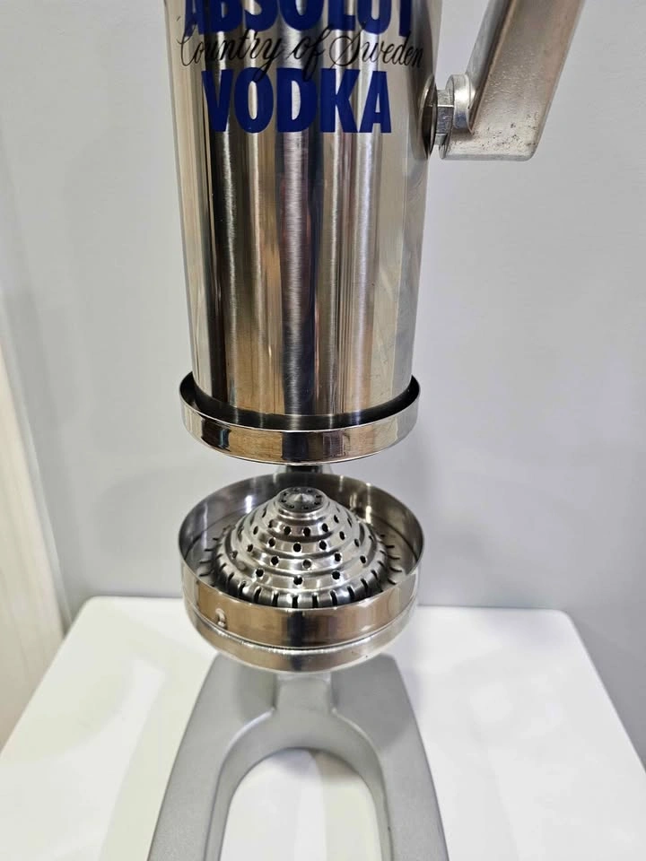 Vintage Absolut Vodka Heavy Duty Stainless Steel Citrus Press - photo 5