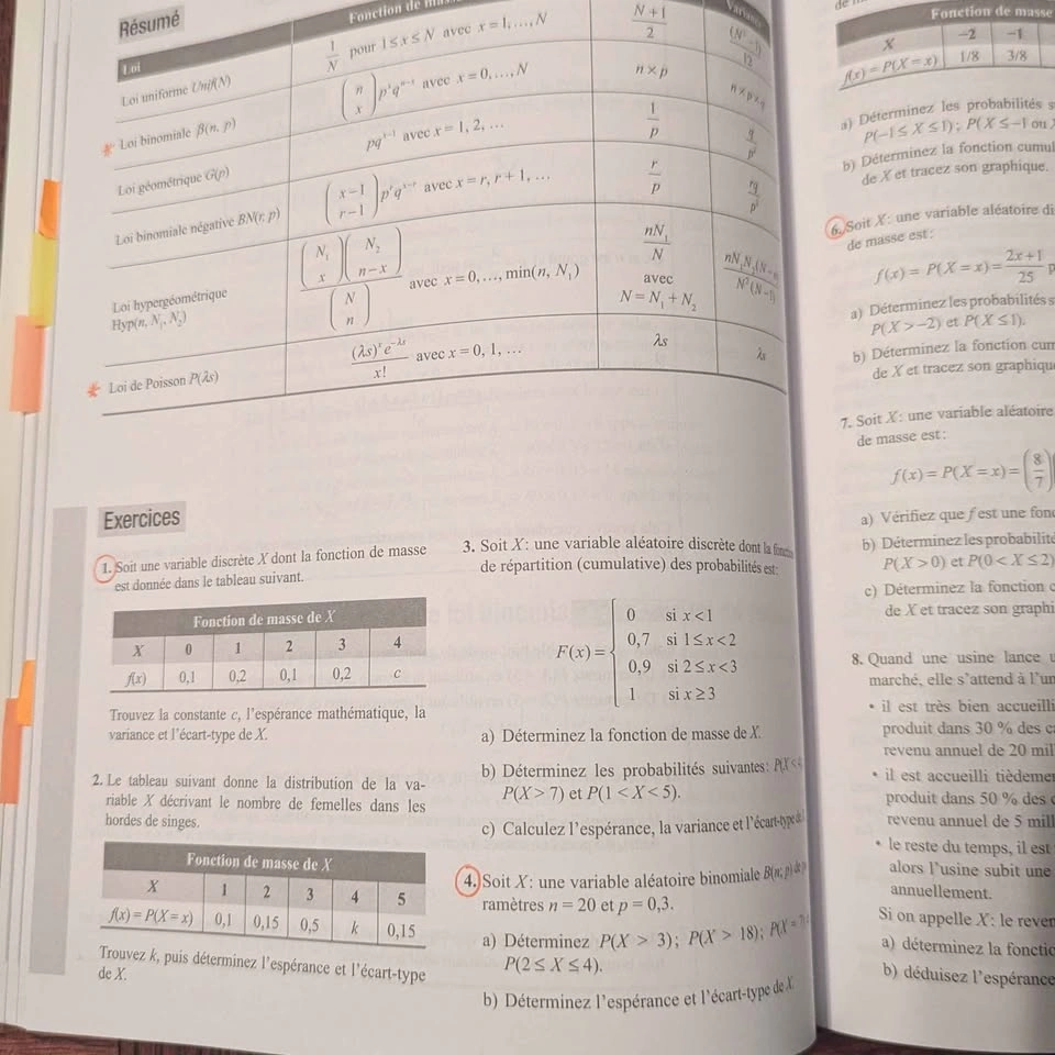 Probabilités et statistique by M'hammed Mountassir - photo 4