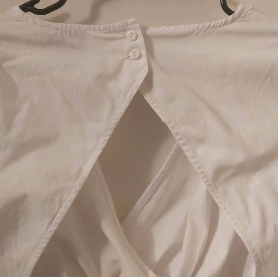 ASOS beautiful white romper with ruffles, size 4 - photo 5