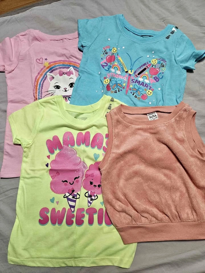 Toddler Girl Tops Size 3T 🏈