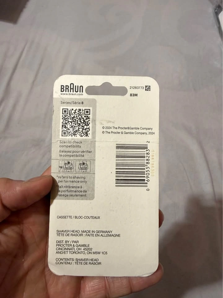Braun Series 8 Original Replacement Head for Electric Shaver - photo 5