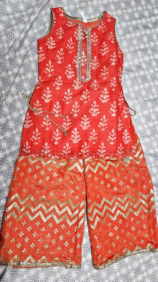 Toddler girl ethnic outfit🏈