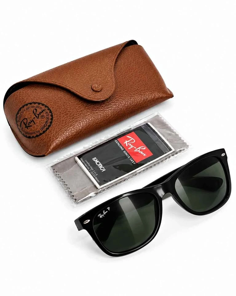 Ray-Ban RB2132 New Wayfarer 901/58 Polarized Sunglasses