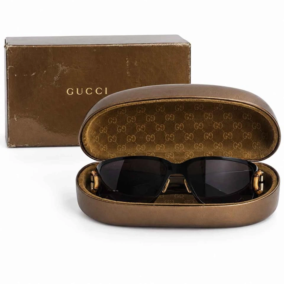 Gucci GG 2796/S Bamboo Horsebit Shield Sunglasses - photo 2