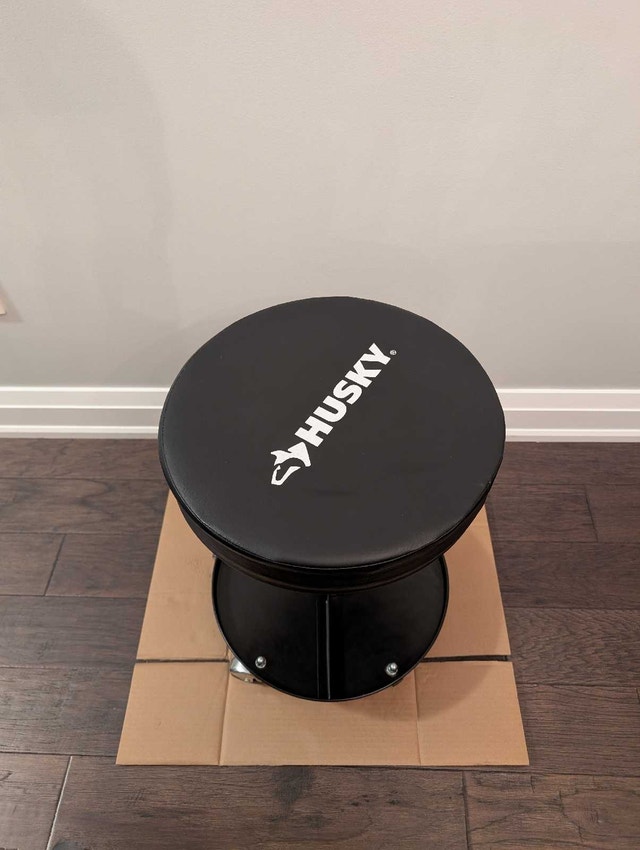 Husky Rolling Shop Stool - $50 OBO