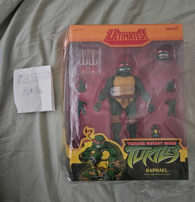 Ninja Turtle Raphael 2003 Super7 Ultimates