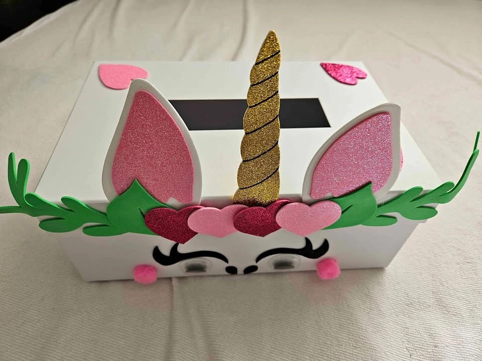 Unicorn Decorative Storage box🏈