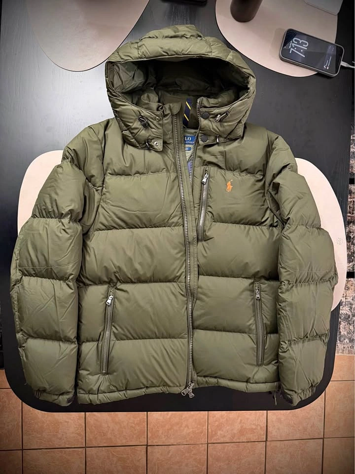 New Polo Ralph Lauren Gorham Hooded Down Puffer Jacket (M)