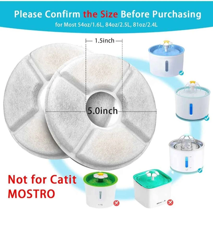 12 Pack Cat/Dog Fountain Filters - photo 2