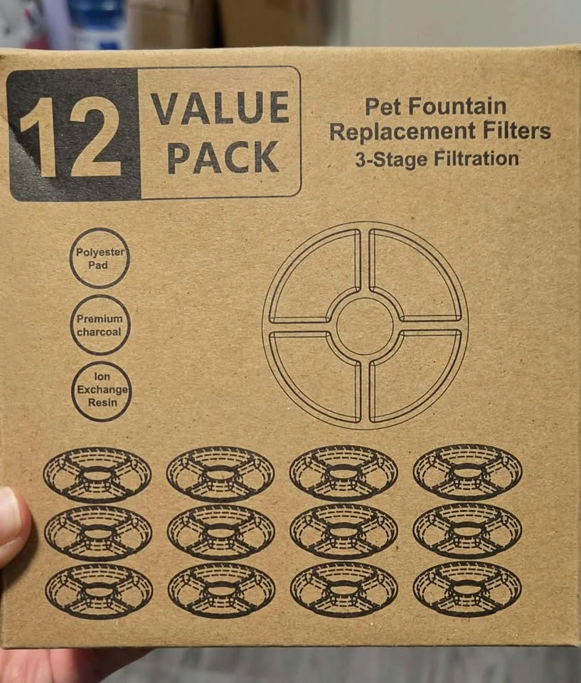 12 Pack Cat/Dog Fountain Filters - photo 3