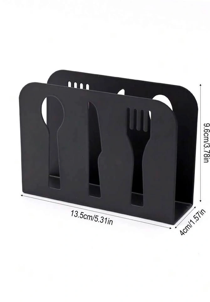 Black tissue stand