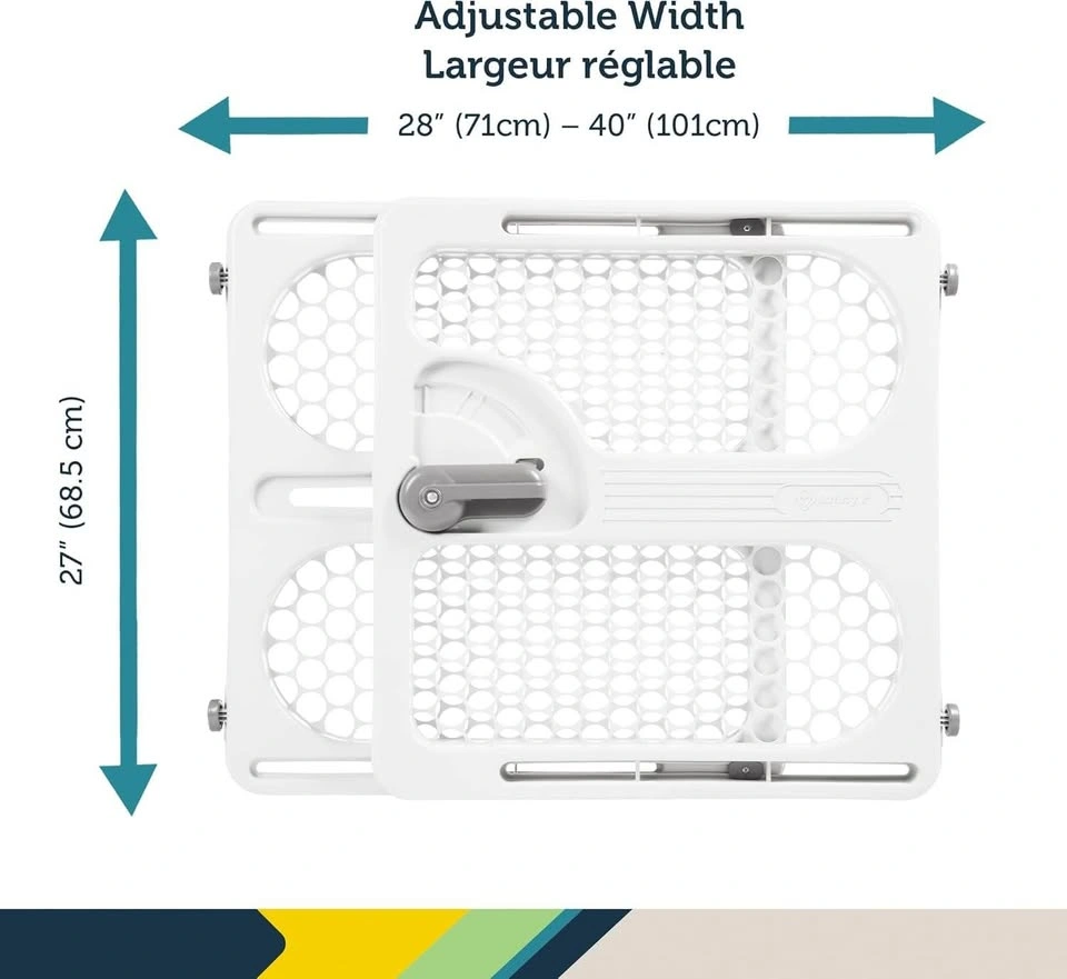 New - Safety 1st - Easy Fit Plastic Gate - photo 2