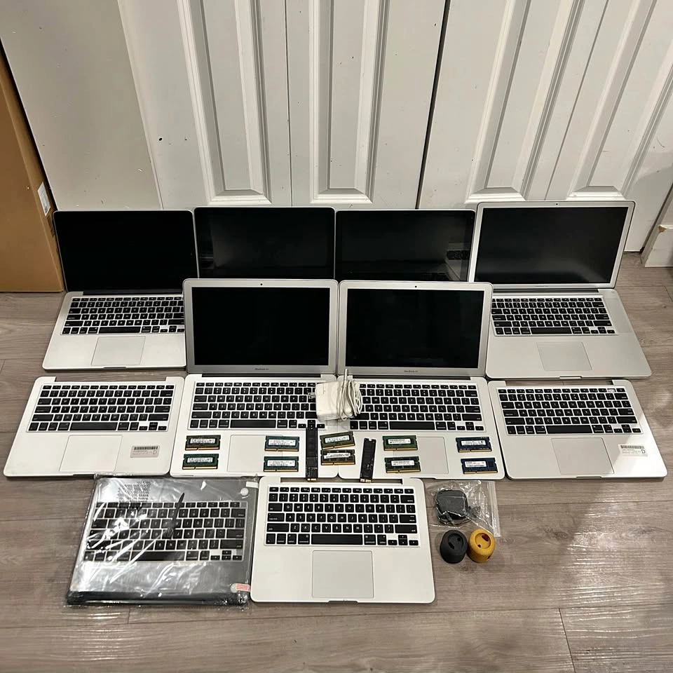 6x MacBook Lot (For Parts/Repair)