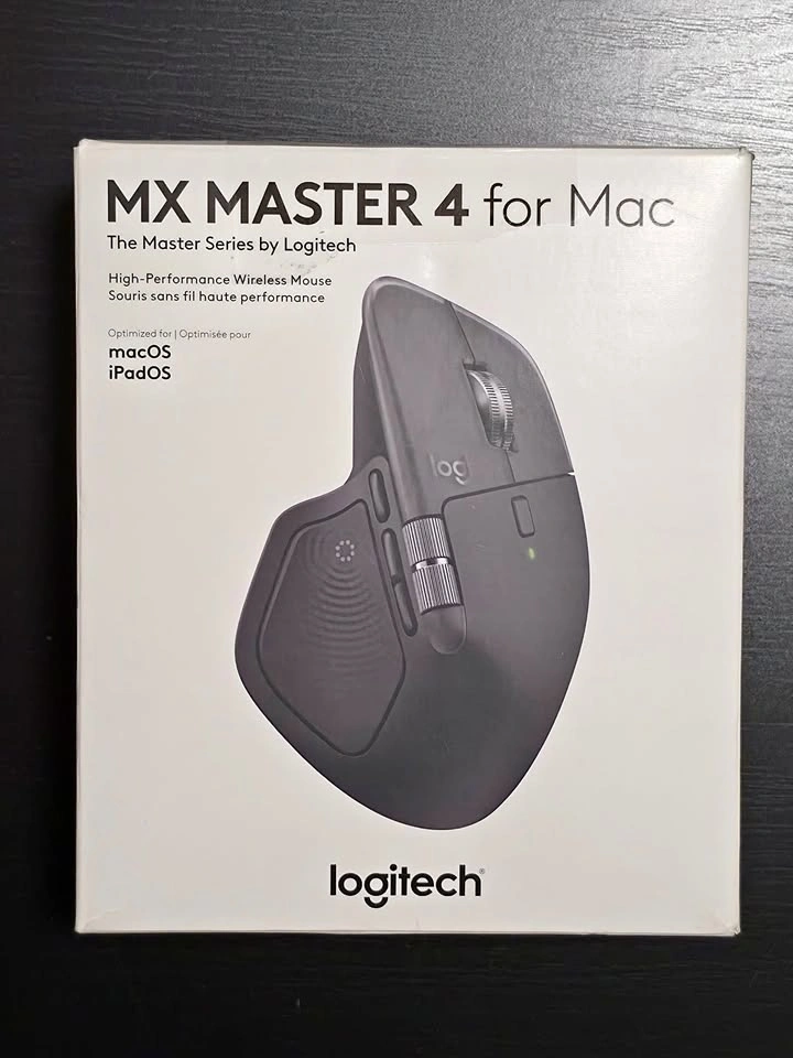 Logitech MX Master 4 for Mac – Wireless Productivity Mouse
