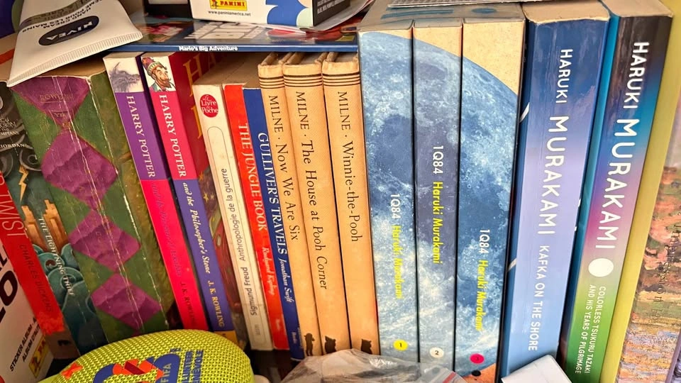 Books - moving sale
