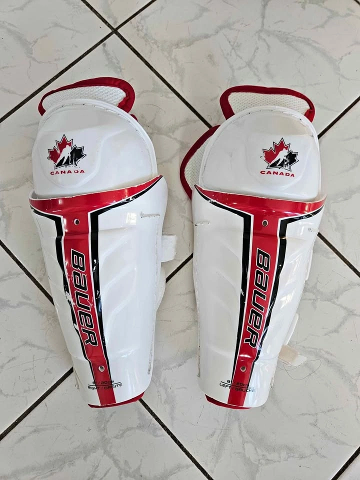 Hockey shin guards🏈