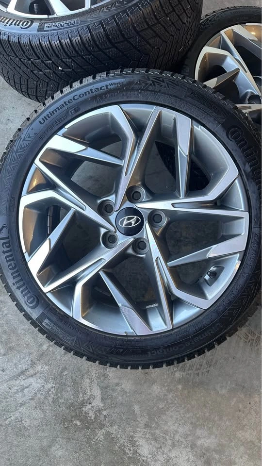 Set of 4 OEM Hyundai Elantra Winter Wheels+Tires — 17" - photo 2