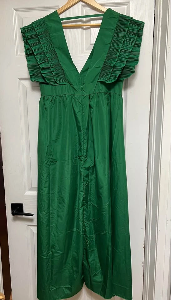 🏈 Green Dress- New - photo 2