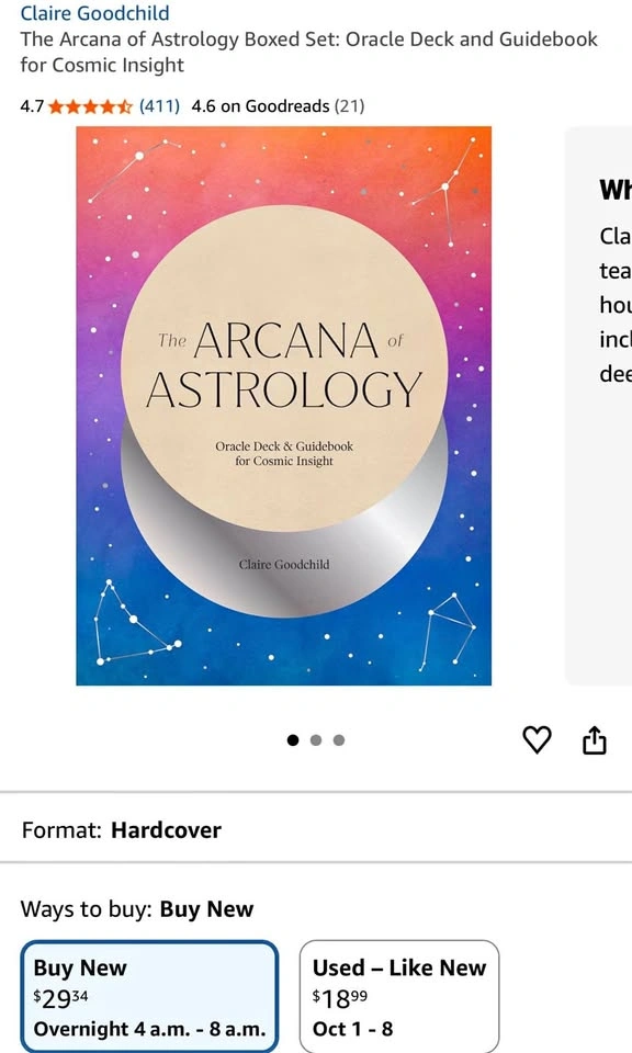 Claire Goodchild The Arcana of Astrology Boxed Set