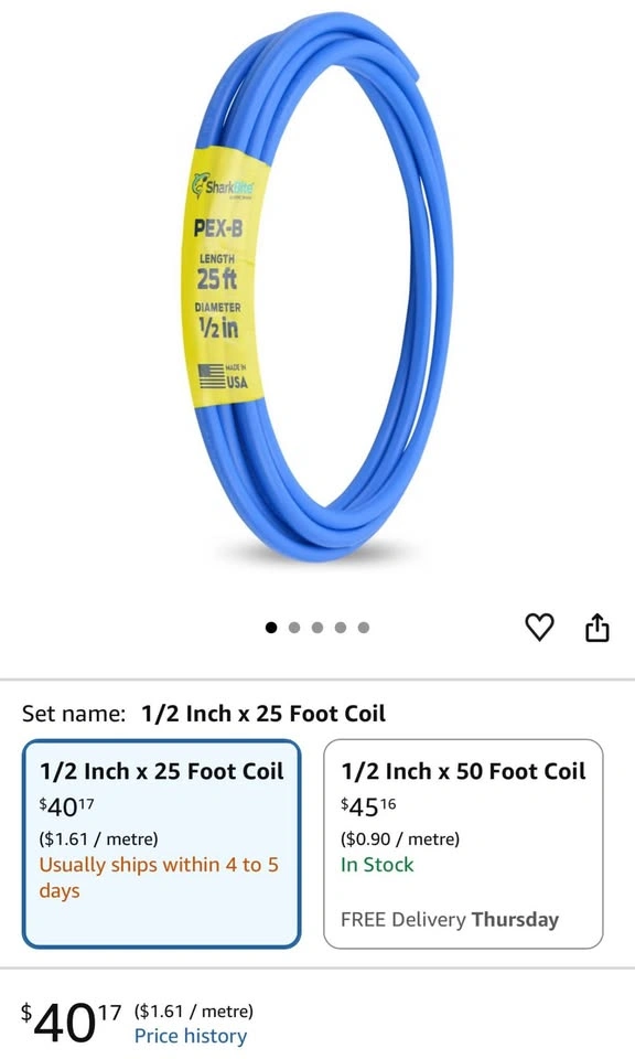 SharkBite PEX-B Tubing - photo 2