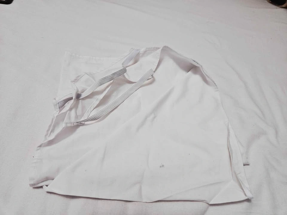 Toddler cot sheet white🏈