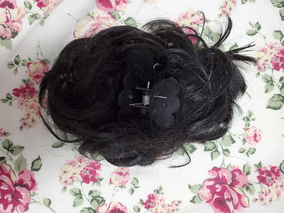 Artificial Hair clip🏈 - photo 2