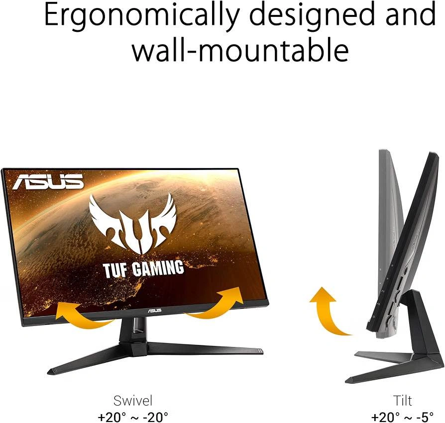 ASUS 27” TUF QHD HDR Gaming Monitor - photo 2