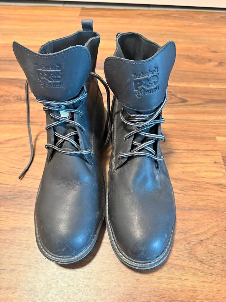 Timberland PRO Black Work Boots Women's Size 8