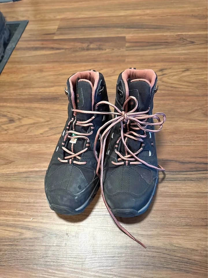 Dakota Workpro Series Boots Black Pink Size 7.5
