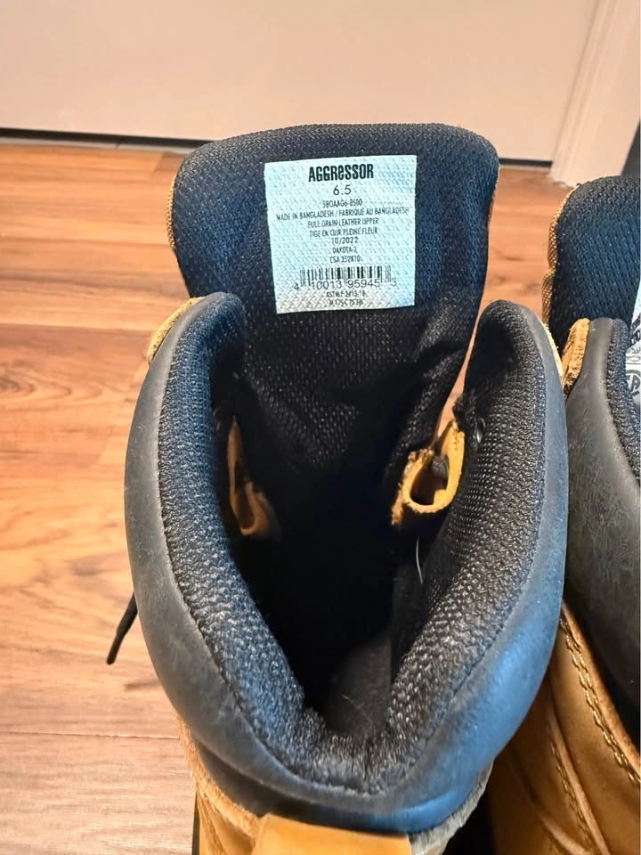 Aggressor Work Boots Size 6.5 - photo 2